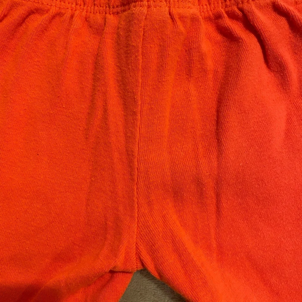 Carter's Baby Orange Lettuce Trim Pants Size 3 Months